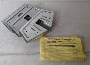 lot 201 image: Fast Framer Gambrel Roof Framing Kit