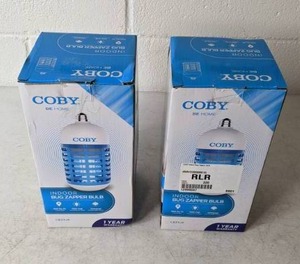 lot 188 image: COBY Indoor Bug Zapper Bulb (2)