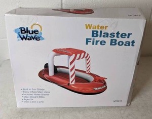 lot 387 image: Blue Wave Rescue Squad Inflatable Boat with Squirter
