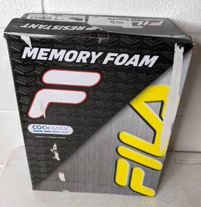 lot 391 image: Fila Mens Memory Breach Mid Slip-Resistant Steel-Toe Work Boot