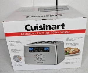 lot 218 image: Cuisinart Touch to Toast Leverless 4-Slice Toaster
