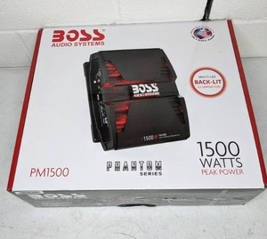 lot 182 image: Boss Audio 1500-Watt Mono Block Power Amplifier