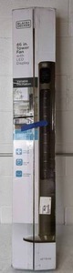 lot 364 image: BLACKDECKER 46 Tower Fan with Remote