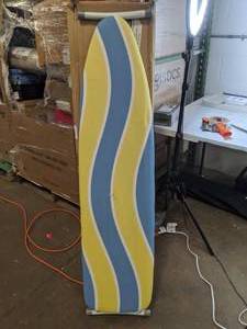lot 302 image: Honey-Can-Do Ironing Board with Iron Rest