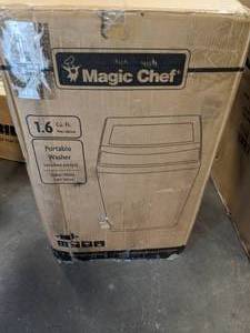 lot 277 image: Magic Chef 1.6 Cu. Ft. Top-Load Washer - White