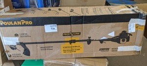 lot 307 image: Poulan Pro 17 28cc 2-Cycle Gas Straight-Shaft String Trimmer