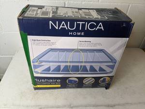 lot 308 image: Nautica Home Plushaire Pillowtop Inflatable Air Bed Mattress - Twin
