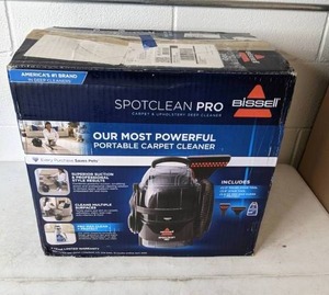 lot 110 image: Bissell Spot Clean Pro Portable Carpet Cleaner
