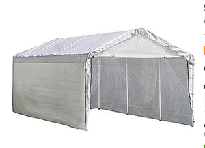 lot 274 image: ShelterLogic Max AP 10 x 20 3-in-1 Canopy System
