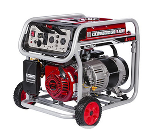 lot 349 image: A-iPower 5000-Watt Gasoline Powered Manual Start Portable Generator - SUA5000