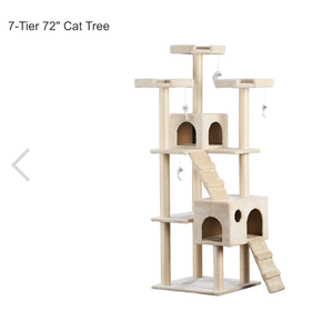 lot 358 image: 7-Tier 72 Cat Tree
