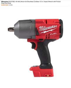 lot 21 image: Milwaukee Circular Saws, Impact Wrench, HEX Impact Driver, Reciprocating Saws. Various Conditions. See Pictures