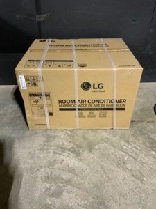 lot 58 image: LG Electronics 9,800 BTU 115-Volt Through-the-Wall Air Conditioner LT1016CER with ENERGY STAR and Remote in White. See Pictures