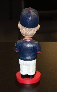 lot 17 image: Minnesota Twins Ron Gardenhire Red Base Bobblehead Figure