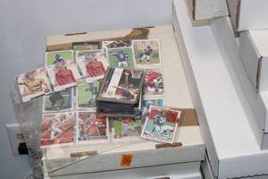 lot 59 image: Large Mixed Sports Card Bulk Lot #1