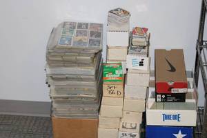 lot 60 image: Large Mixed Sports Card Bulk Lot #2