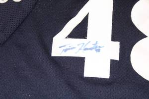 lot 62 image: 2002 All Star Game Torii Hunter Autograph Jersey