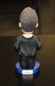 lot 66 image: Minnesota Timberwolves Flip Saunders Bobblehead
