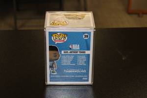 lot 69 image: Funko Pop Minnesota Timberwolves Karl Anthony Towns Figure #39