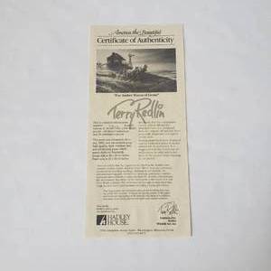 lot 83 image: For Amber Waves of Grain Signed and Numbered by Terry Redlin