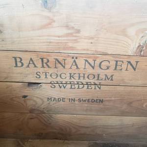 lot 91 image: Antique Shipping Crates