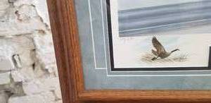 lot 24 image: Carl Melichar Framed Print  THE KERBER FARM,  signed and numbered