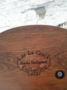 lot 47 image: Lac La Croix Carved Pheasant by Chris Olson for Ducks Unlimited