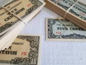 lot 93 image: World War II Japanese Invasion Currency