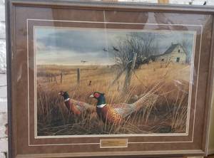 lot 27 image: James Hautman Framed Print  MEMORY LANE, Signed and Numbered