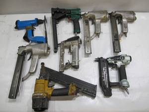 lot 407 image: Mixed lot of 8 Various Power Tools - UntestedUSED - AS-IS