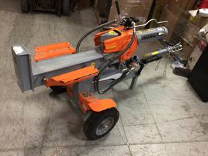 lot 29 image: 35 Ton 306cc Half Beam Log Splitter by YARDMAX Customer Returns See Pictures
