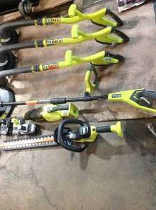 Lot of Assorted of Ryobi Tools Various Models  and conditions costumer returns See Pictures
