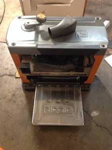 13 in. Thickness Corded Planer Open Box Tested Customer Returns See Pictures