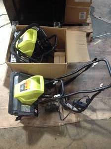 Lot of 2 Ryobi of  16 in. 13.5 Amp Corded Cultivator Customer Returns See Pictures