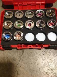 Milwaukee #8 to 350 MCM Aluminum U-Style Die Kit Customer Returns See Pictures