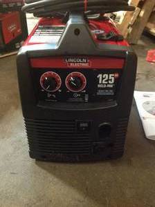 125 Amp Weld-Pak 125 HD Flux-Cored Welder with Magnum 100L Gun, Flux-Cored Wire, 115V Customer Returns See Pictures