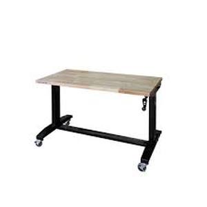 Husky 46 in. Adjustable Height Work Table  Customer Returns See Pictures