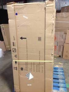 Husky Heavy-Duty 56 in. W 23-Drawer Matte Blue Tool Chest Combo Customer Returns See Pictures