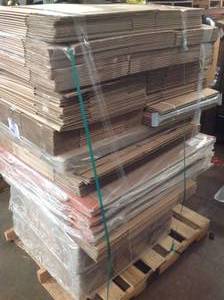 Pallet With Cardboard Boxes for Removals See Pictures