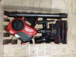 lot 4 image: Milwaukee M18 FUEL 18-Volt Lithium-Ion Brushless 0.25 Gal. Cordless Jobsite Vacuum (Tool-Only)