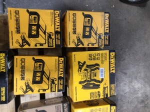 lot 21 image: Assorted dewalt jump starterspower inverter