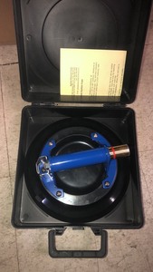 lot 28 image: ADT 10 in. Vacuum Suction Cup With Metal Handle For Lifting GlassGranite
