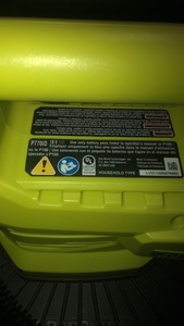 lot 39 image: RYOBI ONE 18V 6 Gal. Cordless WetDry Vacuum (Tool Only) with Hose, Crevice Tool, Floor Nozzle and Extension Wand