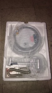 lot 44 image: Jerdon 15 in. L x10 in. W Lighted Wall Makeup Mirror in Chrome