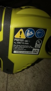 lot 45 image: RYOBI ONE 18V Cordless 12 in. x 18 in. Belt Sander (Tool Only)
