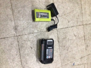 lot 47 image: RYOBI 40V Lithium-Ion 4.0 Ah Battery and Charger