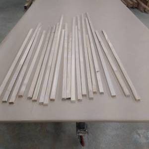 12 x 34 Ash Beaded Shelf Edge Moulding 50 LF (SCW3)