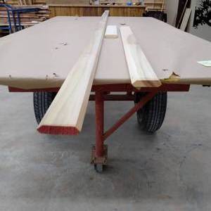 34 x 3 14 Poplar Craftsman Style Crown Moulding 16 LF (SCE22)