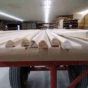 58 x 34 Elm Base Cap Moulding 175 LF (SCE37)