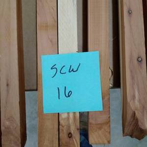1516 Aromatic Cedar Strips 85 LF (SCW16)
